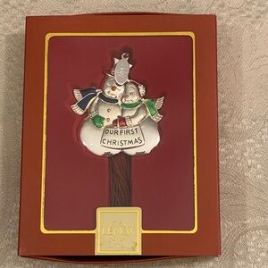 Lenox OUR FIRST CHRISTMAS Ornament